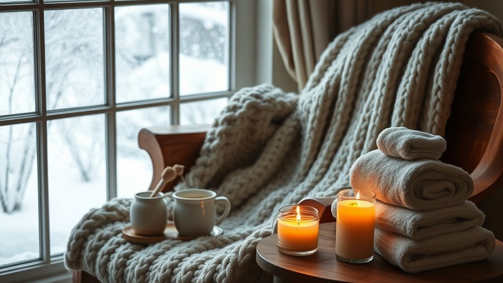 cozy winter self care rituals