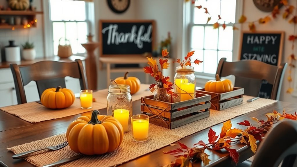 creative homemade thanksgiving decorations