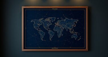 custom celestial wall art