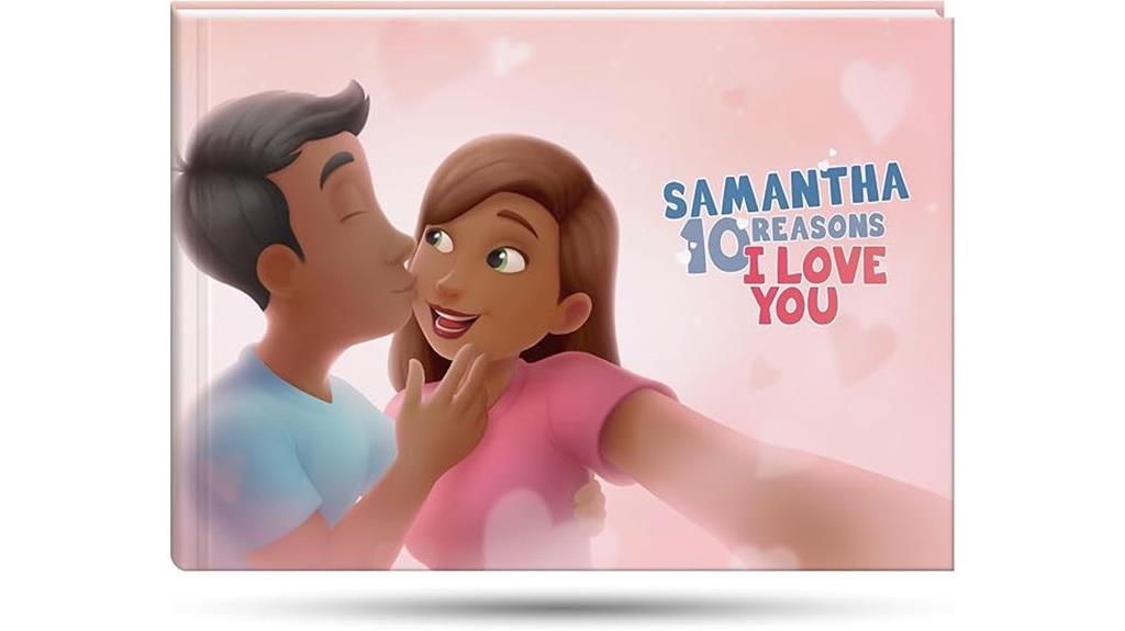 custom romance storybook gift