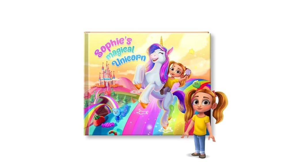 customized unicorn adventure book