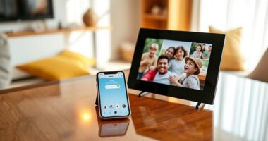 digital frames with email sharing