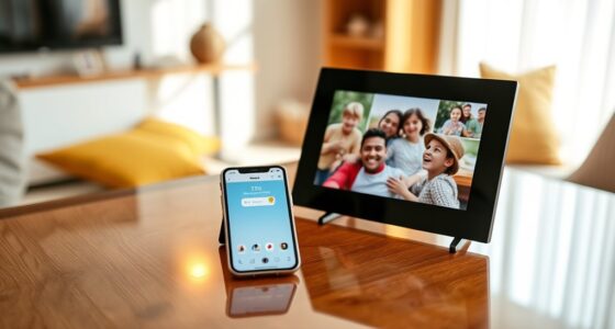 digital frames with email sharing