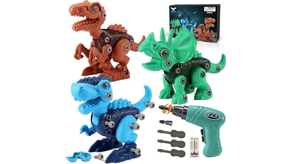 dinosaur diy electric drill