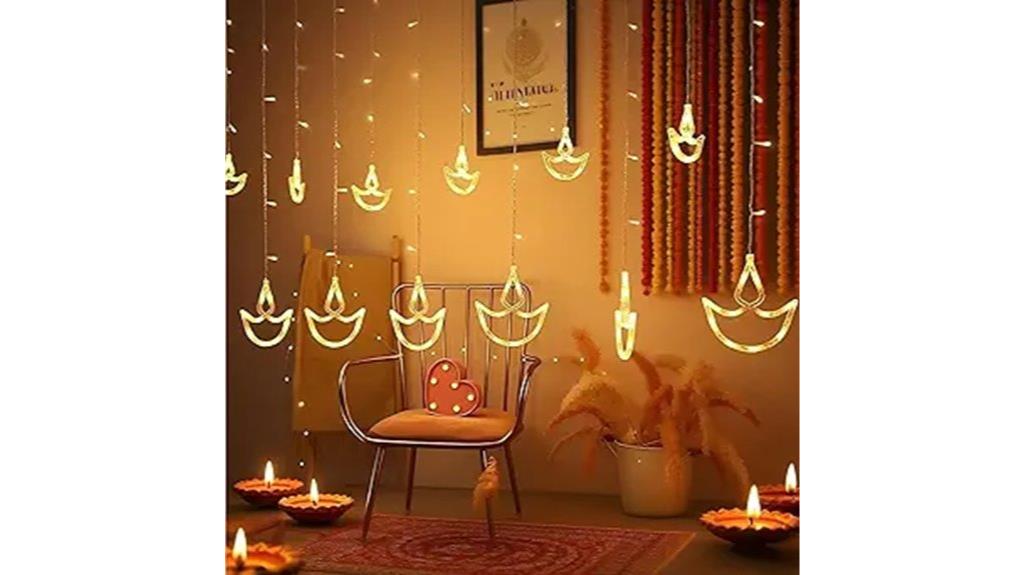 diwali hanging led lights
