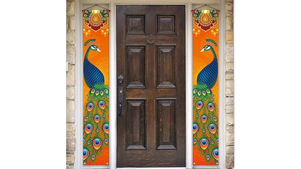 diwali lights porch banner