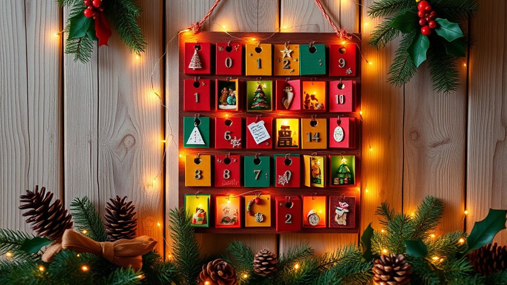 diy holiday advent surprises