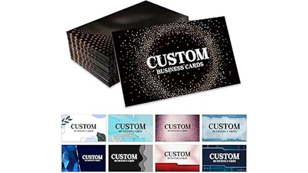 double sided waterproof business cards