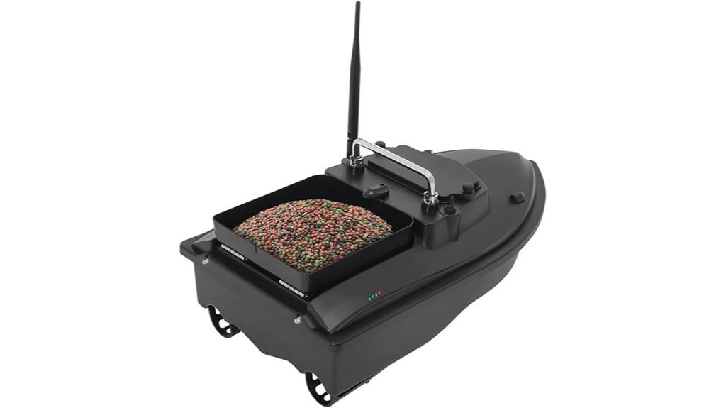 dual motor fishing bait boat