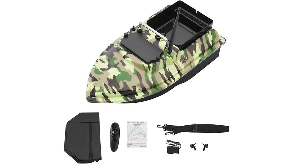 dual motor rc bait boat