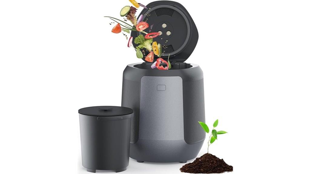 electric kitchen compost bin