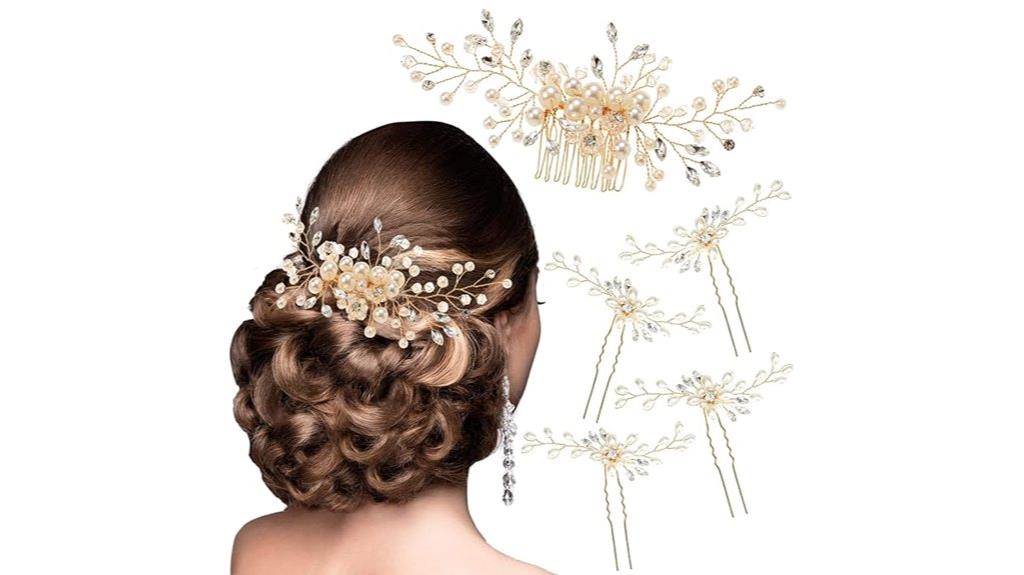 elegant bridal hair accessories