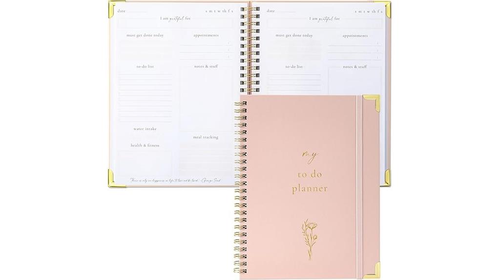 elegant daily task planner
