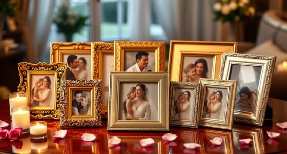 elegant frames for anniversary memories