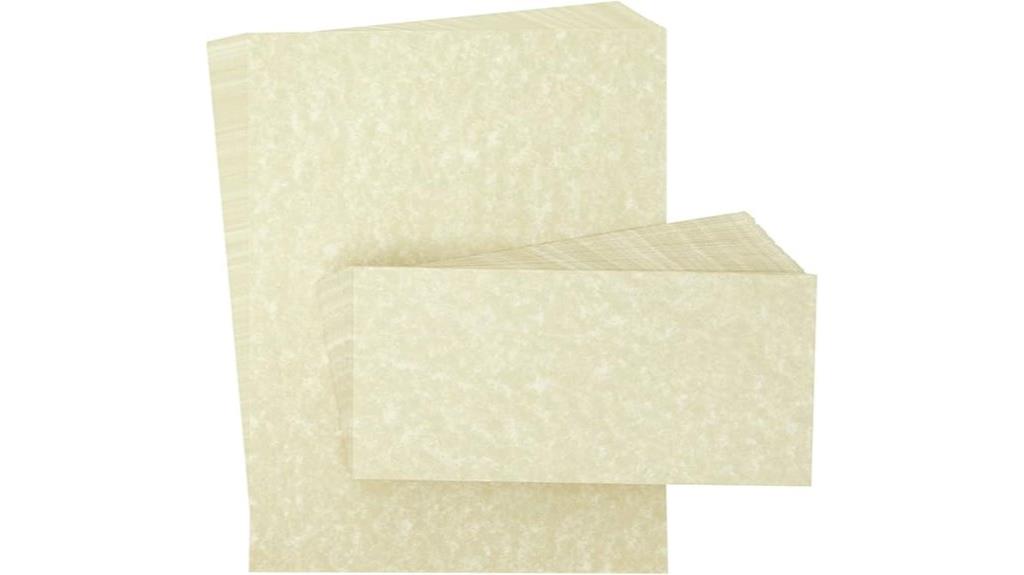 elegant stationery paper set