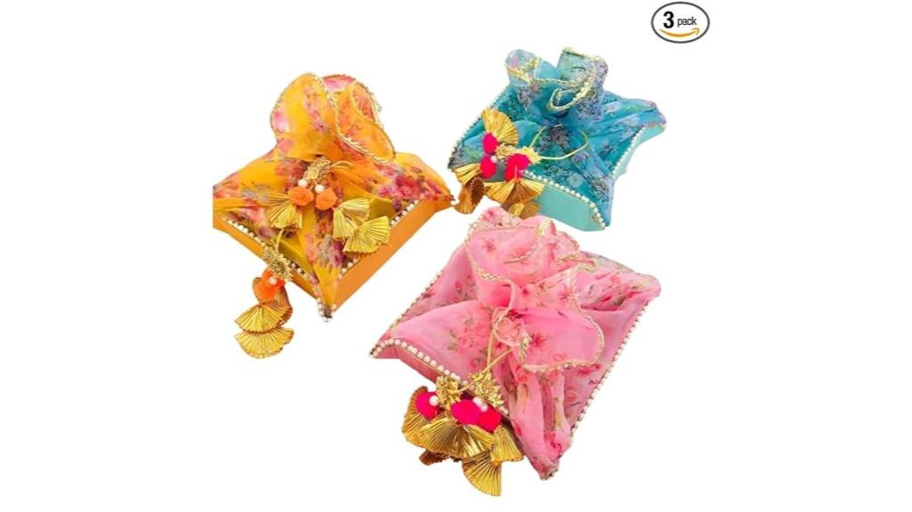 elegant wedding shagun baskets