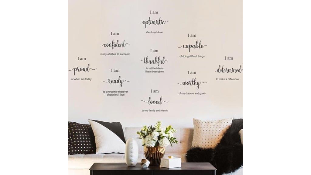 encouraging quote wall art