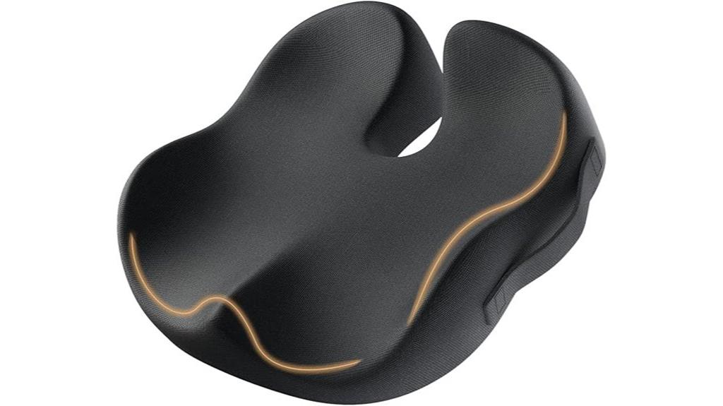 ergonomic memory foam cushion