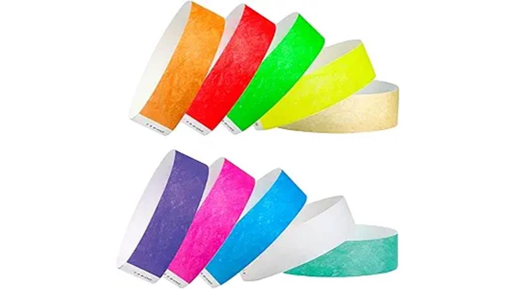 event wristbands 100 units