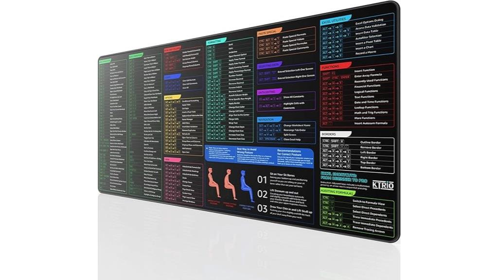 excel mousepad with micro weave