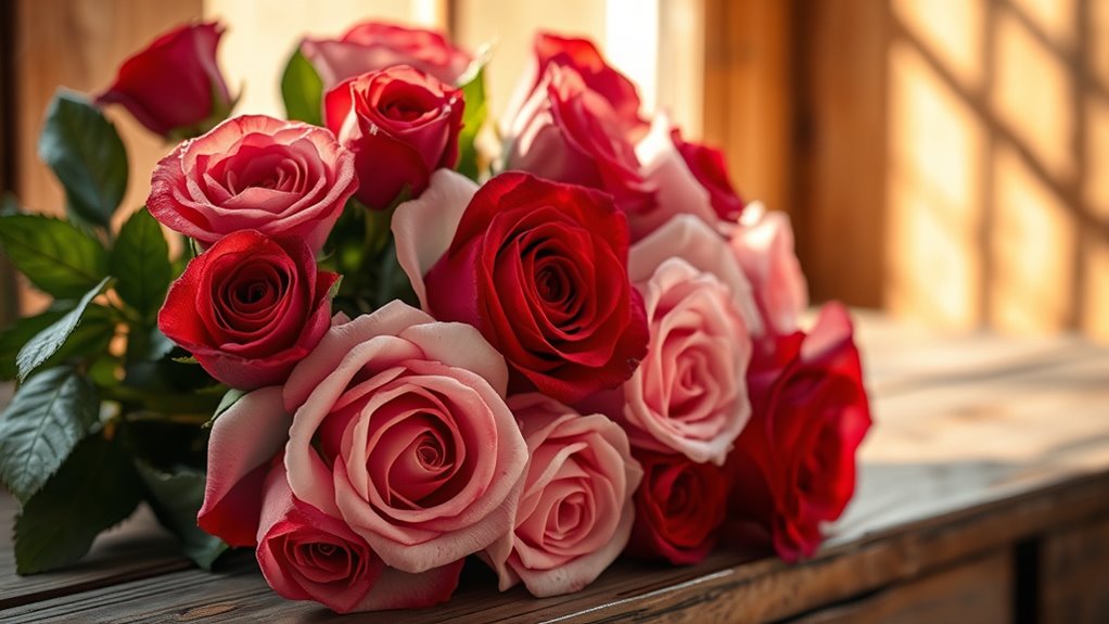 express love with meaningful roses