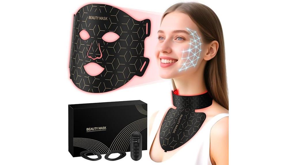 facial and neck light therapy