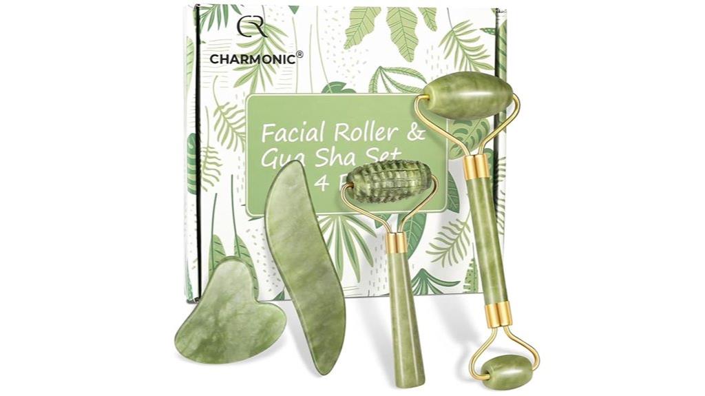 facial massage jade set