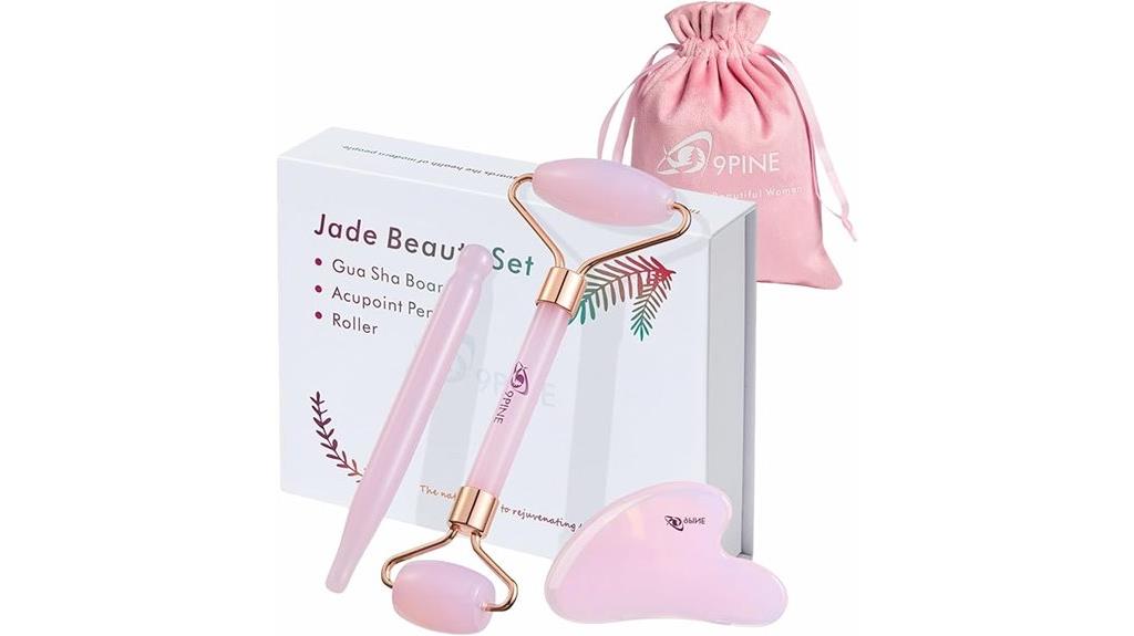 facial skincare jade set