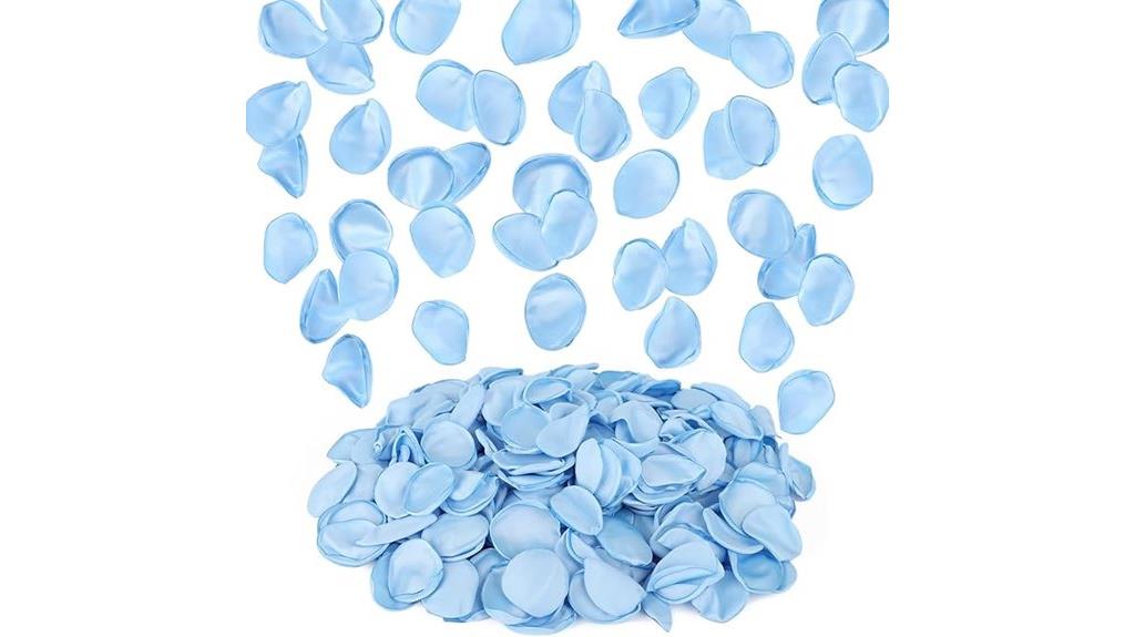 fake silk rose petals