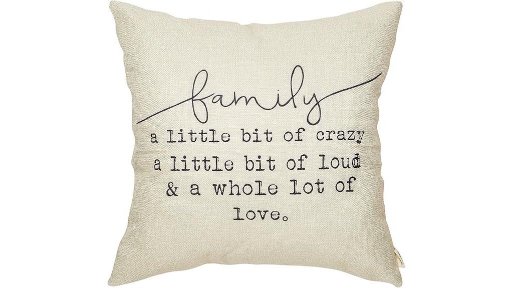 family with crazy decor