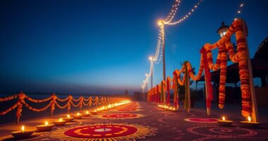 festival of lights diyas