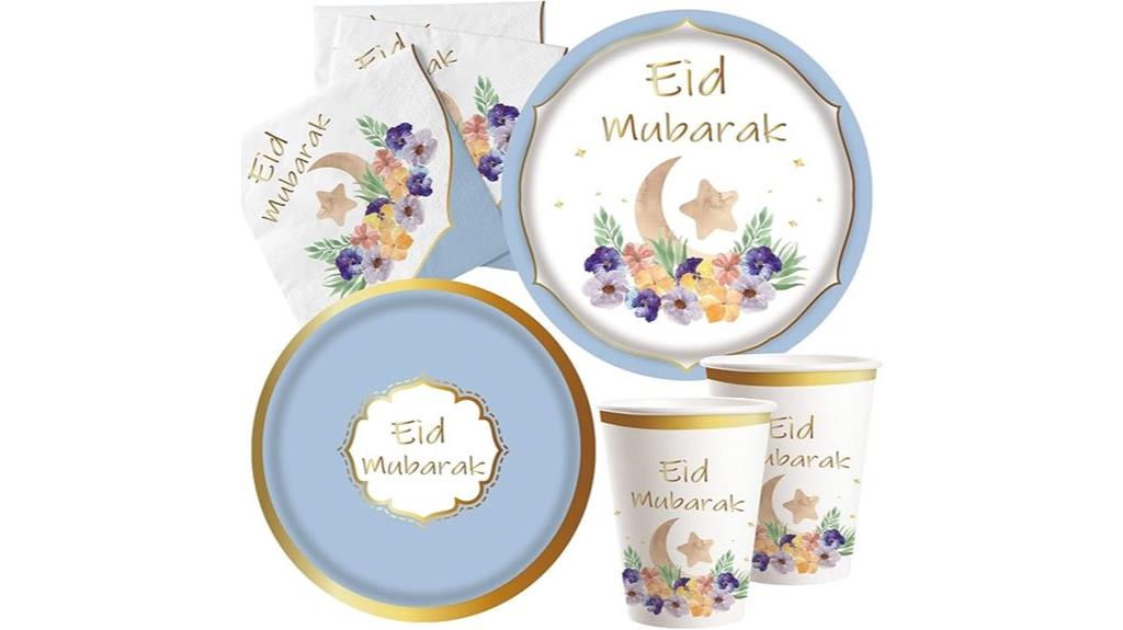 festive eid tableware set