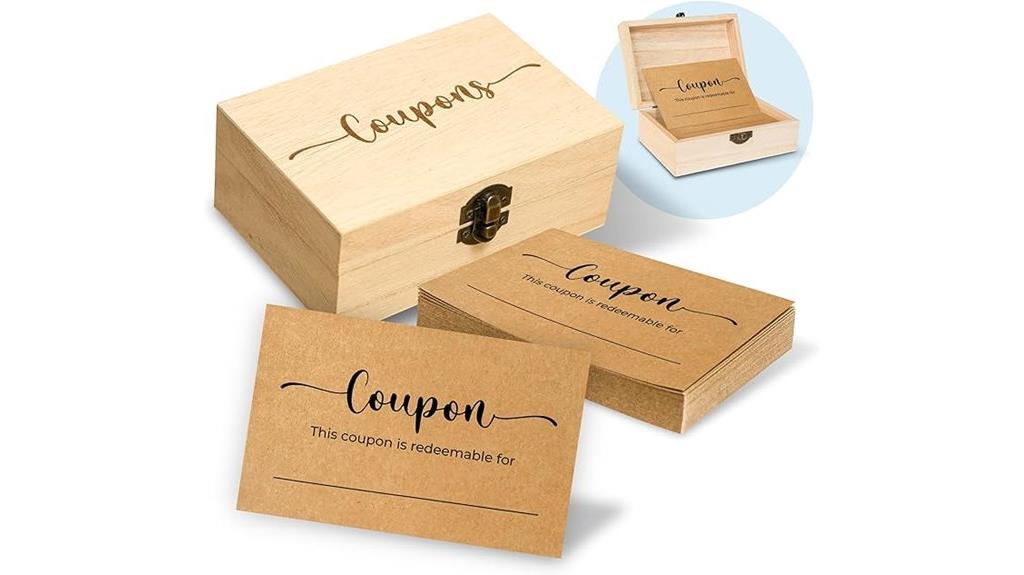 fifty gift coupon cards