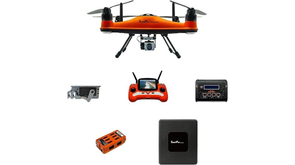 fisherman drone with camera