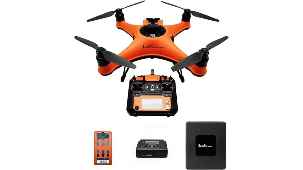 fishing drone with bait release