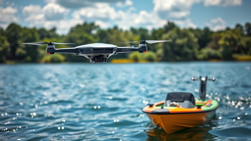 fishing drones versus bait boats