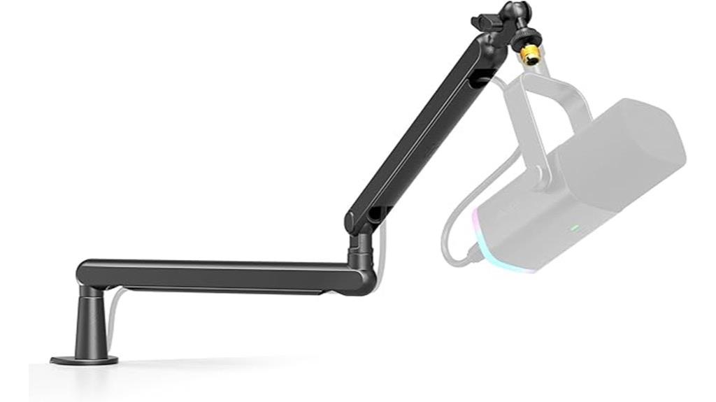 flexible microphone boom arm