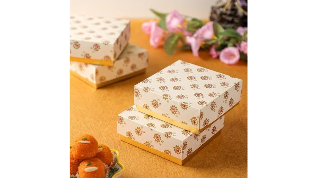 floral sweet gift boxes