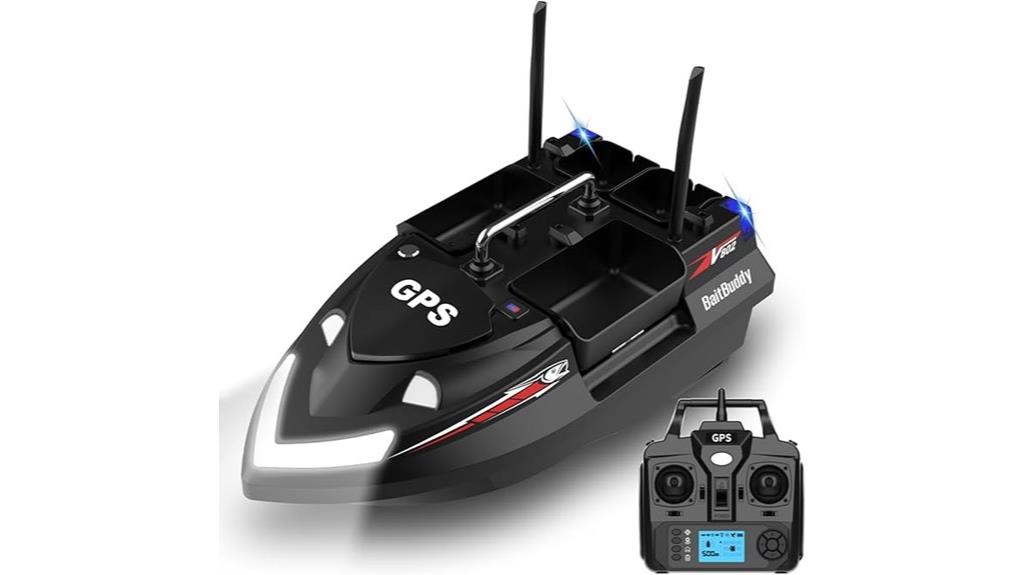 four box bait boat capacity