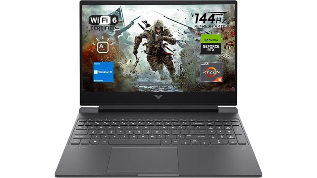 gaming laptop with amd nvidia