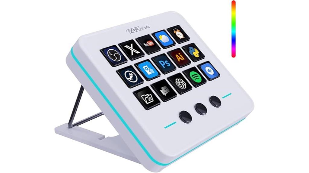 gaming stream control deck