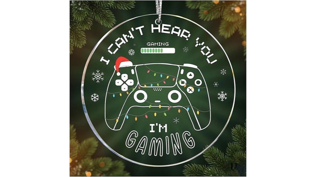 gaming themed christmas tree ornaments