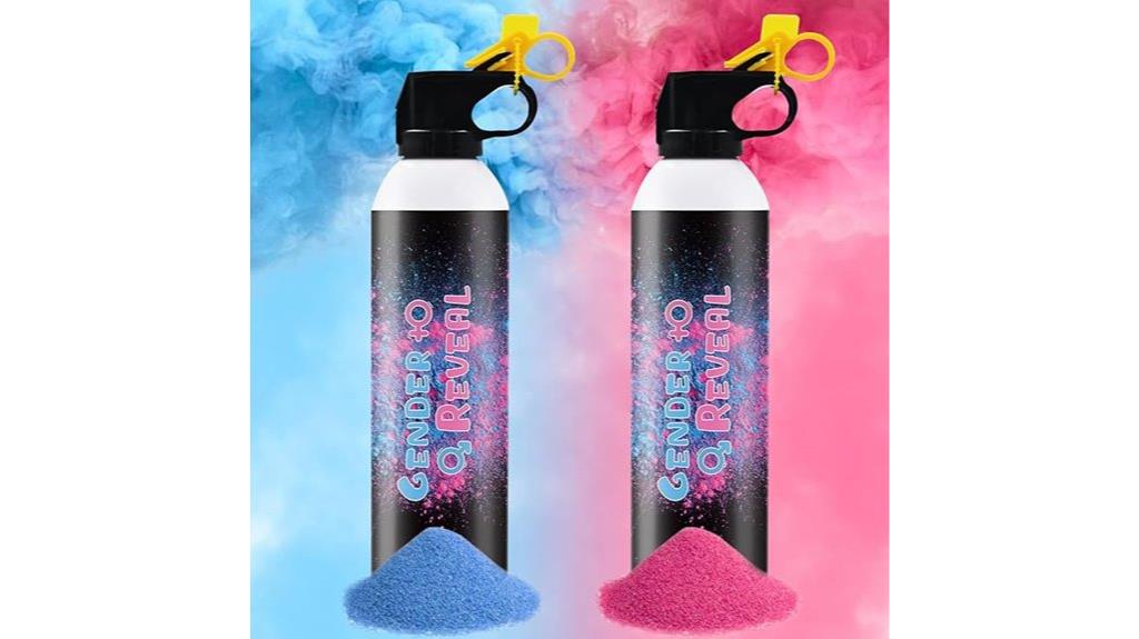 gender reveal fire extinguisher