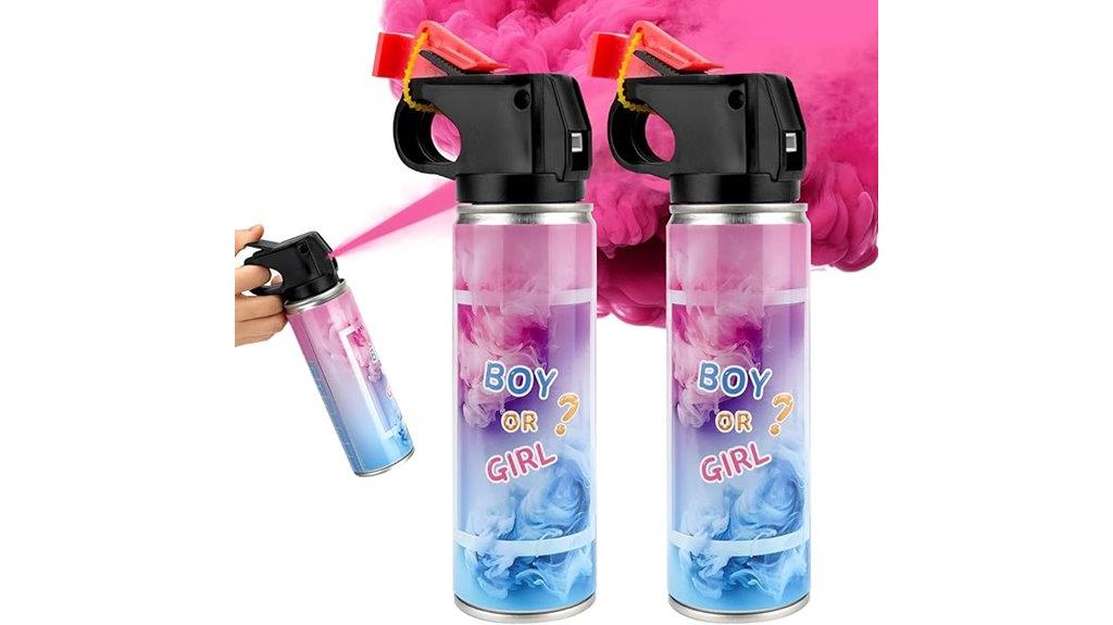 gender reveal fire extinguisher packs