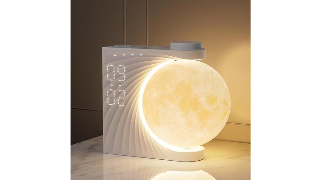 gentle wake with light