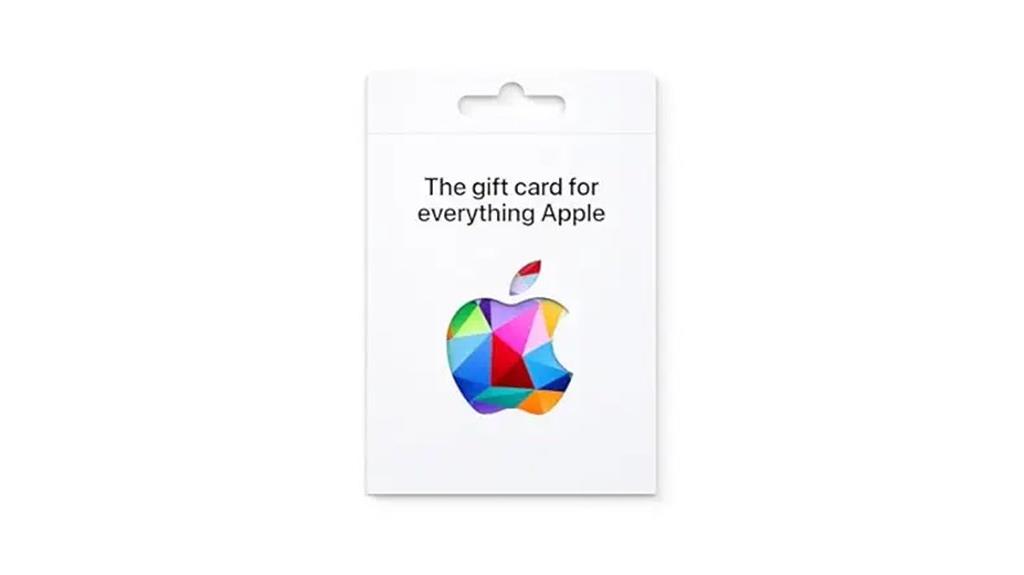 gift card for apple
