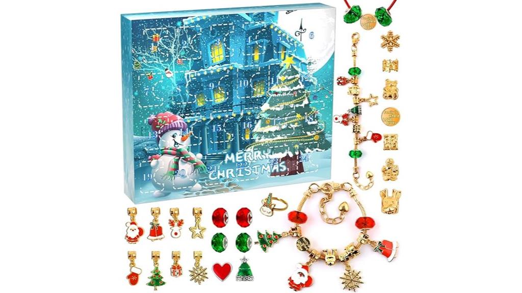 girls christmas jewelry countdown