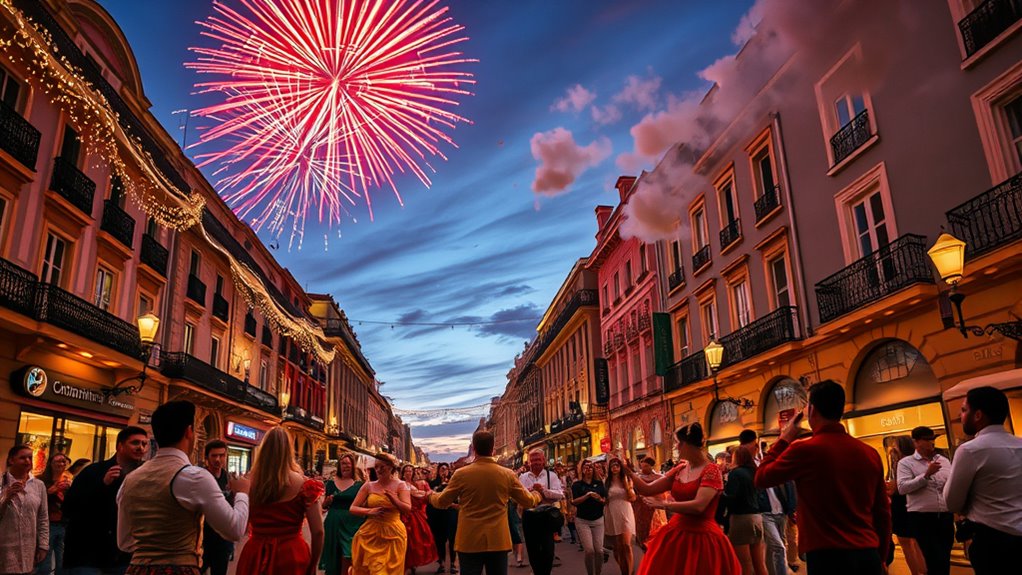 global new year celebrations