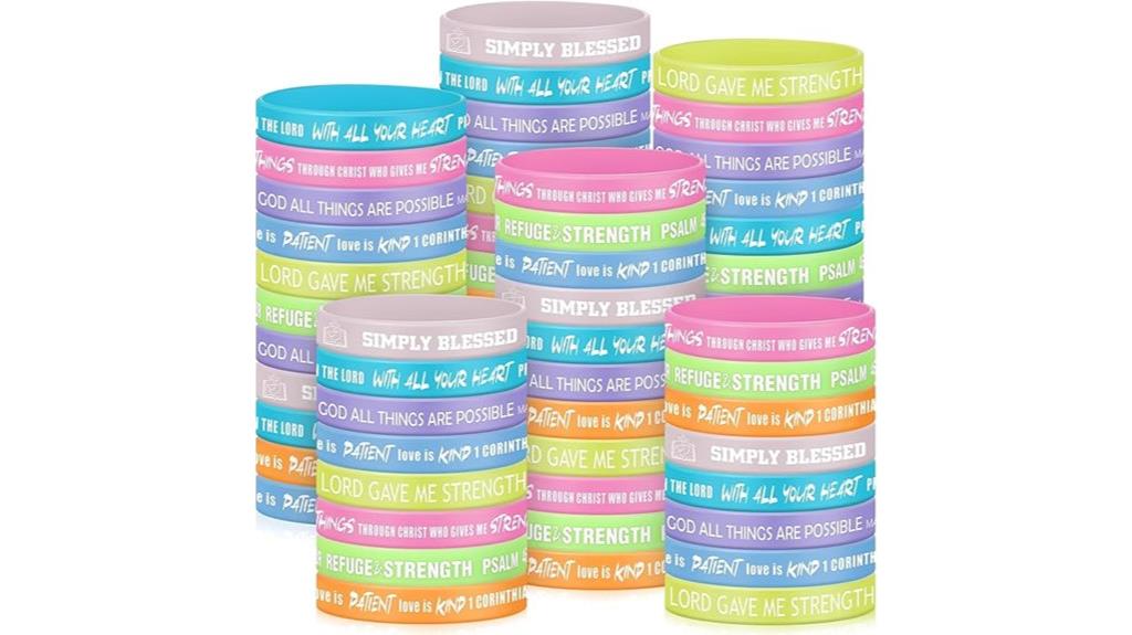 glow in the dark bible bracelets