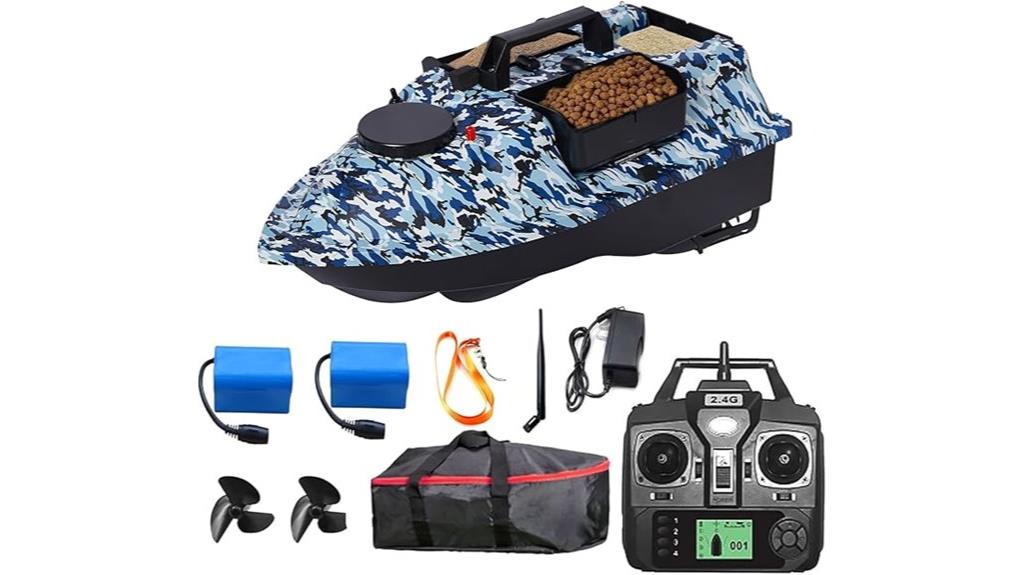 gps controlled fishing bait boat